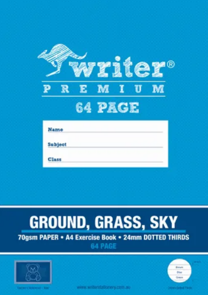 Picture of WRITER PREMIUM BEAR A4 64 PG 24MM D1/3