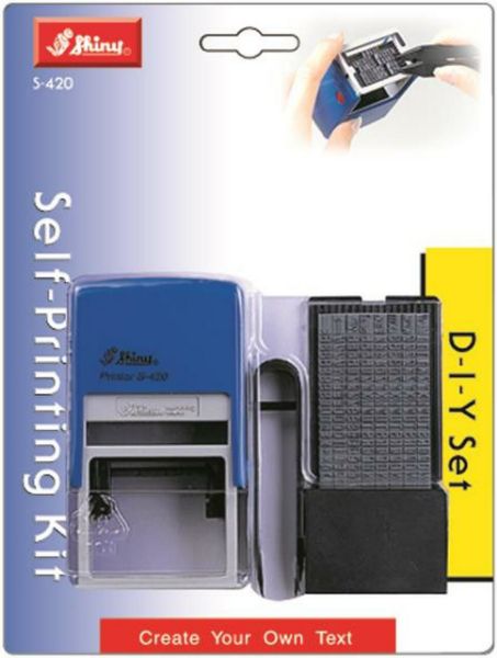 Picture of SHINY SELF INKING STAMP KIT S-420