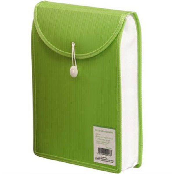 Picture of BANTEX TOP LOAD ATTACHE FILE  A4 - GREEN
