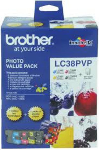 Picture of Brother 38 Colour Value Pack
