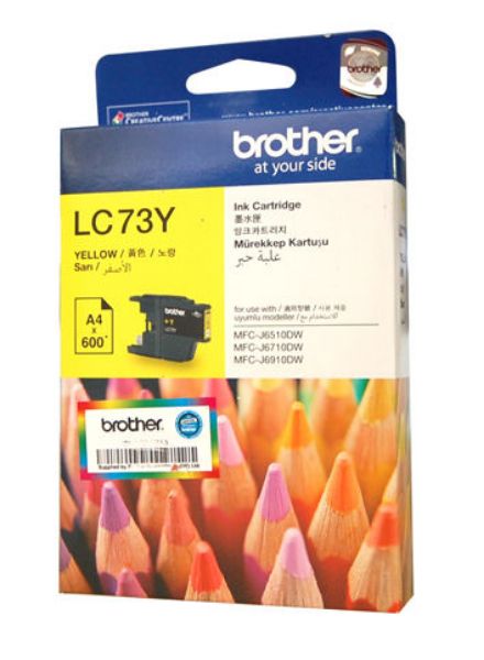 Picture of Brother 73 Yellow Ink