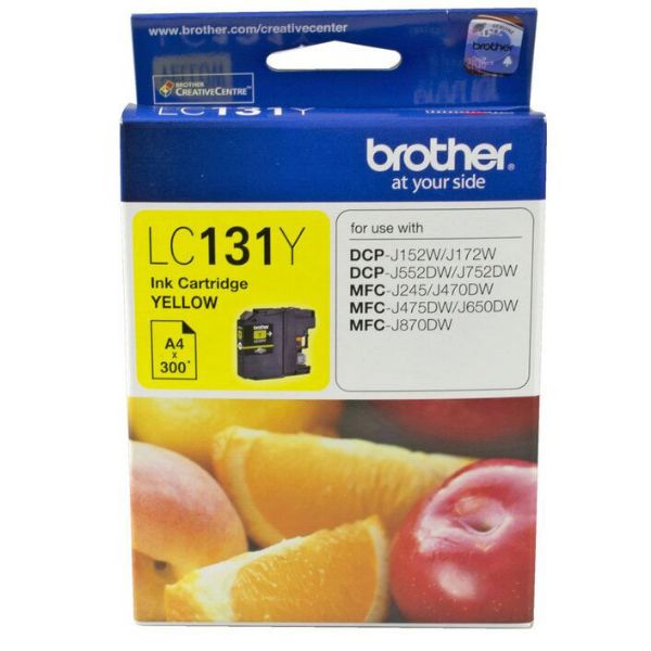 Picture of Brother 131 Yellow Ink