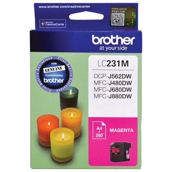 Picture of Brother 231 Magenta Ink