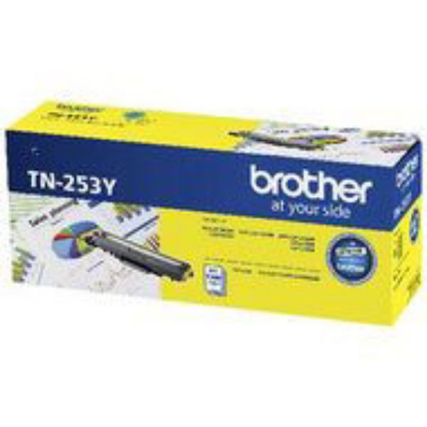 Picture of Brother TN253 Yellow Toner Cart
