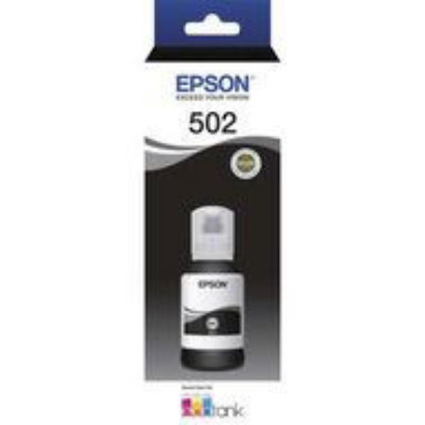 Picture of Epson T502 Blk EcoTank Bottle