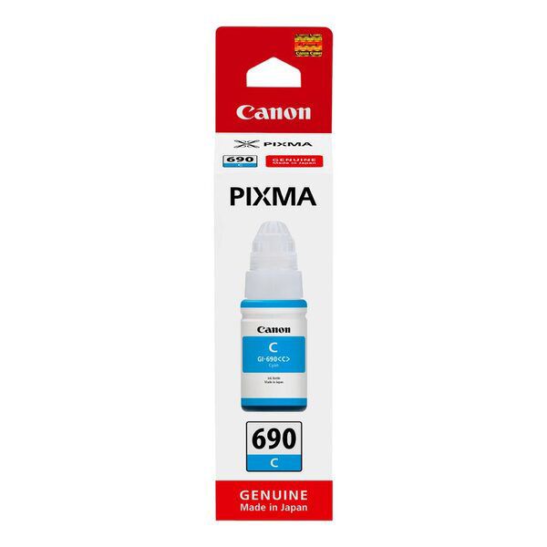 Picture of Canon GI690 Cyan Ink Bottle