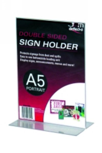 Picture of DOUBLE SIDED DOCUMENT HOLDER A5