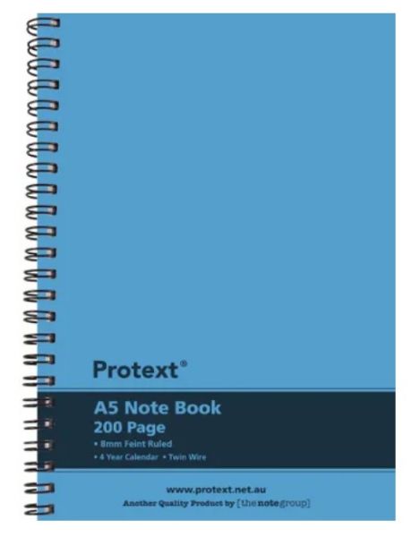 Picture of PROTEXT A4 200PG NOTEBOOK - BLUE