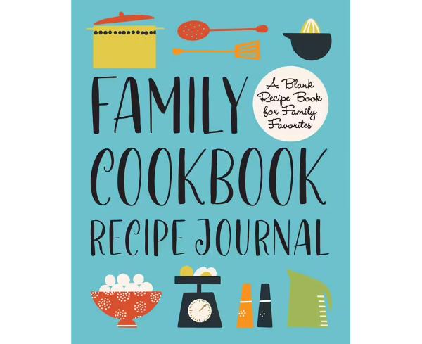 Picture of FAMILY COOKBOOK RECIPE JOURNAL HARD COVER