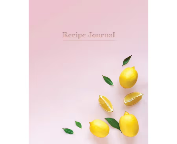Picture of RECIPE JOURNAL: LEMONS (SPIRAL BOUND)