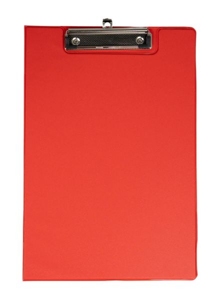 Picture of CLIPFOLDER A4 WITH POCKET RED
