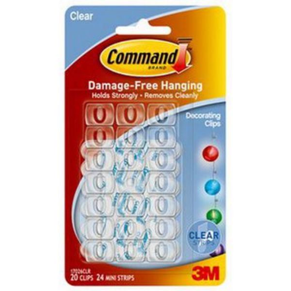 Picture of DECORATING MINI COMMAND CLIPS PK 20