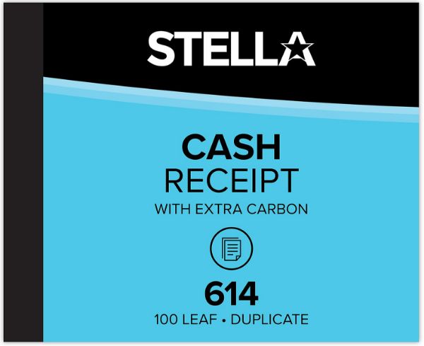 Picture of STELLA RECEIPT BOOK 614 100X125MM