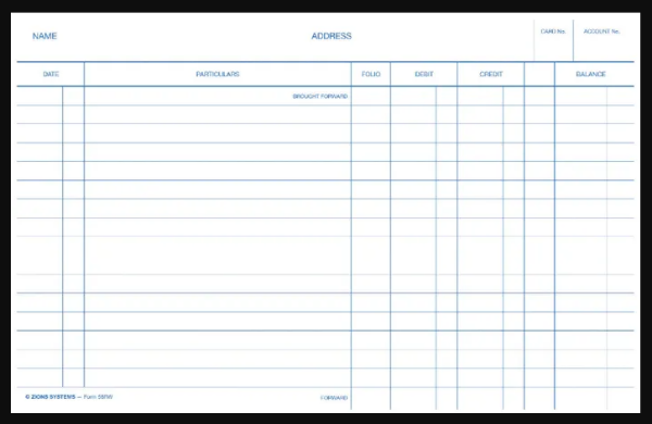 Picture of ZIONS SYSTEM CARDS - WHITE Debit/Credit/Balance