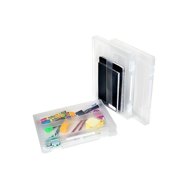 Picture of MARBIG PLASTIC FILE A4 CLEAR CASE WITH CLIP