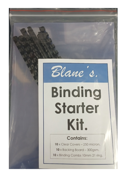 Picture of BINDING STARTER KIT A4
