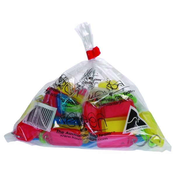 Picture of KEVRON ID KEY TAGS ASSORTED BAG 50