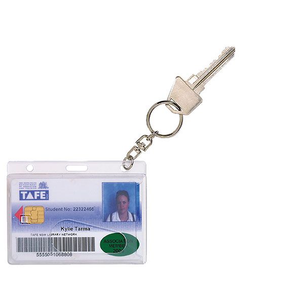 Picture of REXEL FUEL CARD HOLDER WITH KEY RING
