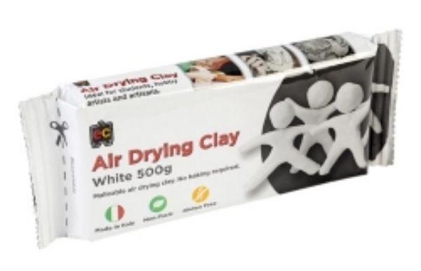 Picture of MODELLING CLAY 500G AIR DRYING WHITE