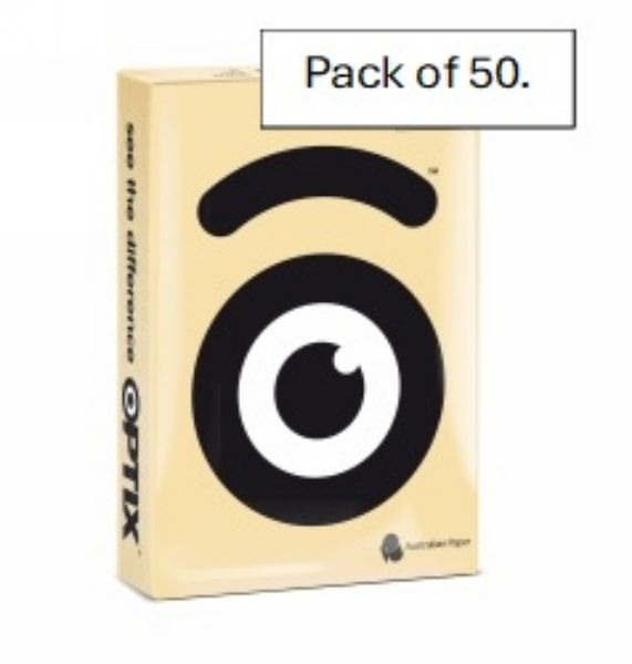 Picture of OPTIX COPY PAPER A4 80GSM KULA CREAM PK 50