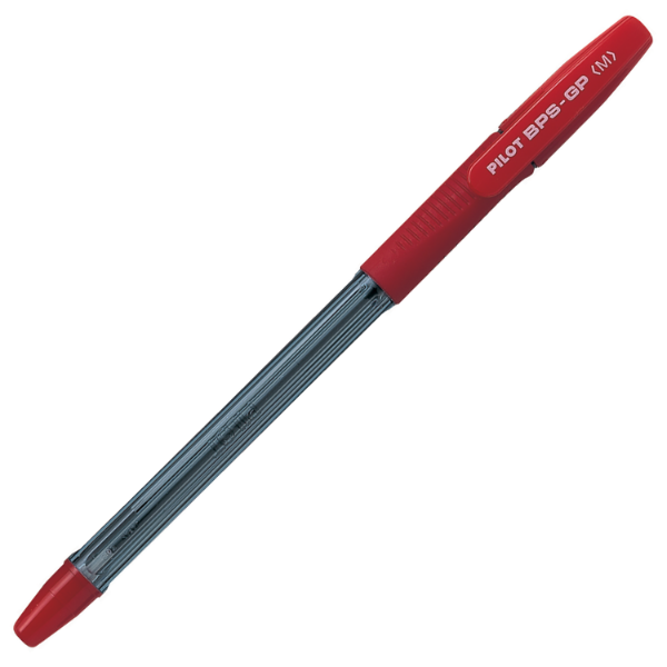 Picture of PILOT BPS-GP BALLPOINT MEDIUM RED