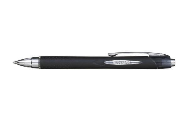 Picture of UNI JETSTREAM BLACK MEDIUM ROLLERBALL PEN RETRACTABLE
