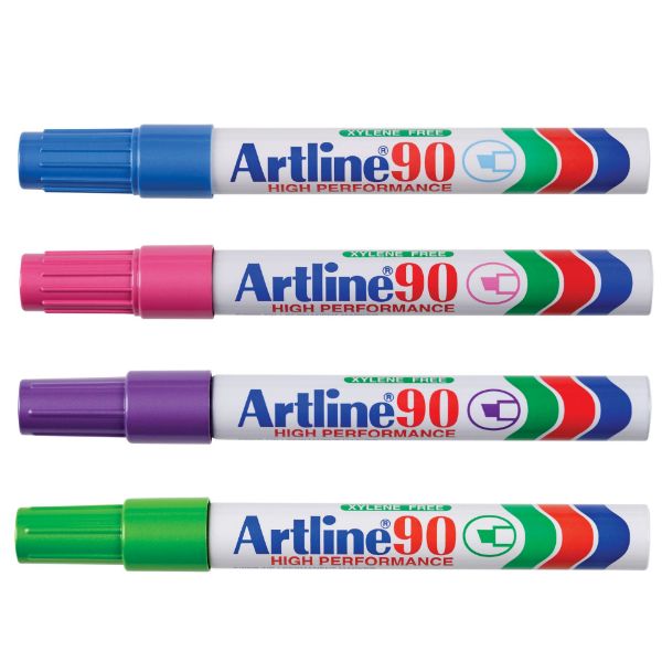 Picture of ARTLINE 90 PERMANENT MARKER ASSORTED BOX 12