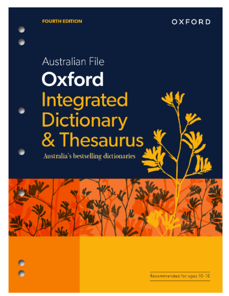 Picture of AUSTRALIAN OXFORD INTEGRATED DICTIONERY AND THESAURUS 4TH ED