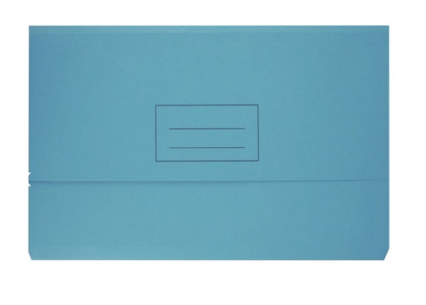 Picture of BANTEX DOCUMENT WALLER 230GSM FC LIGHT BLUE
