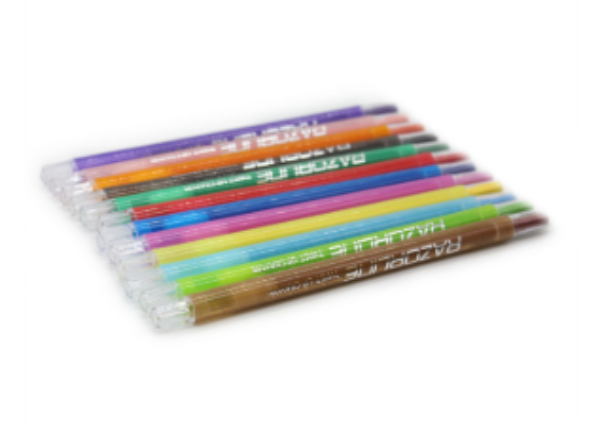 Picture of RAZORLINE TWISTER CRAYONS PK 12