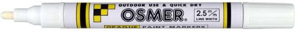 Picture of OSMER BROAD TIP PAINT MRK - WHITE