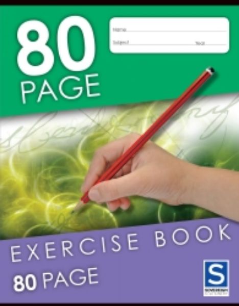 Picture of EXERCISE BOOK SOVEREIGN 225X175MM 8 MM RULES 80PG