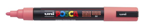 Picture of MARKER UNI POSCA PC5M BULLET TIP CORAL 2.5MM