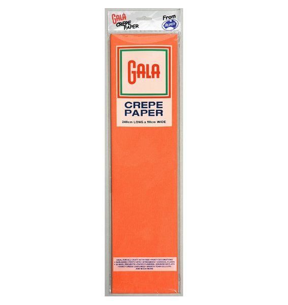 Picture of CREPE PAPER GALA ORANGE