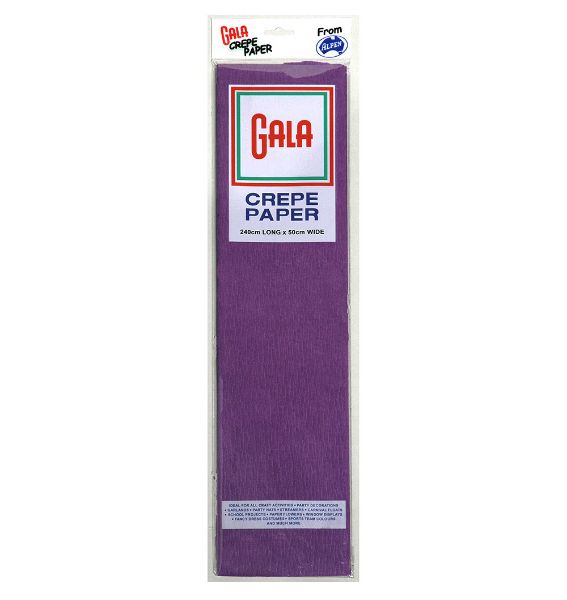 Picture of CREPE PAPER GALA 240X50CM PURPLE