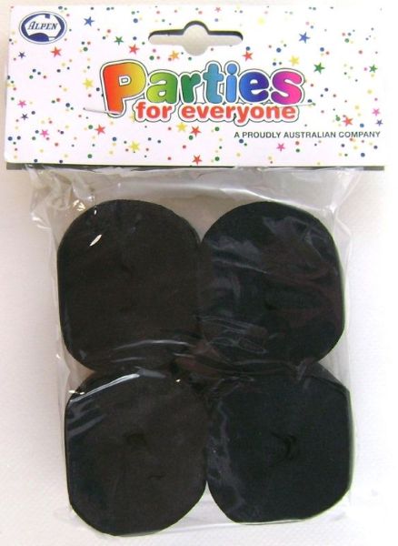 Picture of STREAMERS CREPE ALPEN P4 BLACK