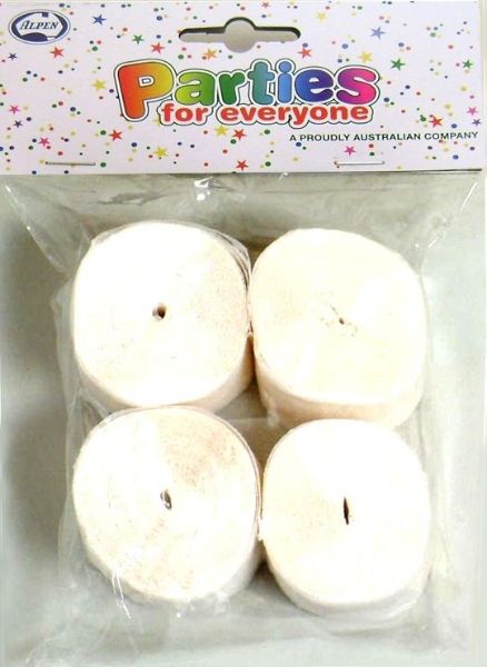 Picture of STREAMERS CREPE ALPEN P4 WHITE