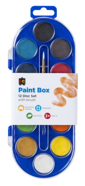 Picture of PAINT BOX 12 DISC SET WITH BRUSH