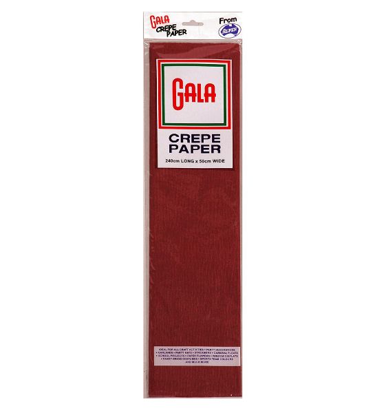 Picture of CREPE PAPER GALA MAROON