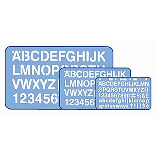 Picture of HELIX 3PC STENCIL SET (10, 20, & 30MM)