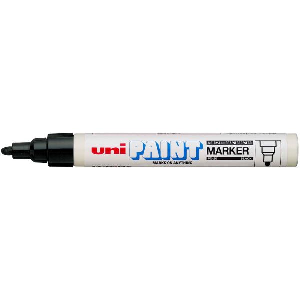 Picture of UNIBALL PX20 PAINT MARKER BULLET 2.8MM BLACK