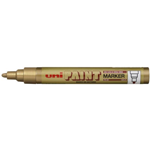 Picture of UNIBALL PX20 PAINT MARKER BULLET 2.8MM GOLD