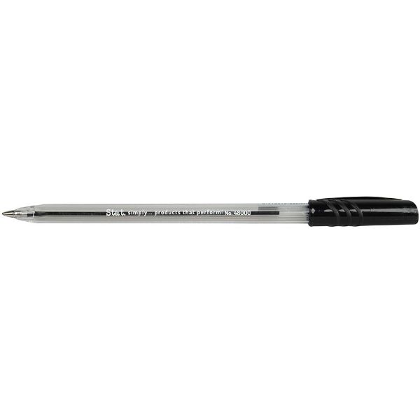 Picture of PEN STAT 1.0MM BALLPOINT MEDIUM BLACK