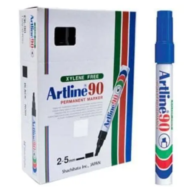 Picture of ARTLINE 90 PERMANENT MARKER BLUE BX12